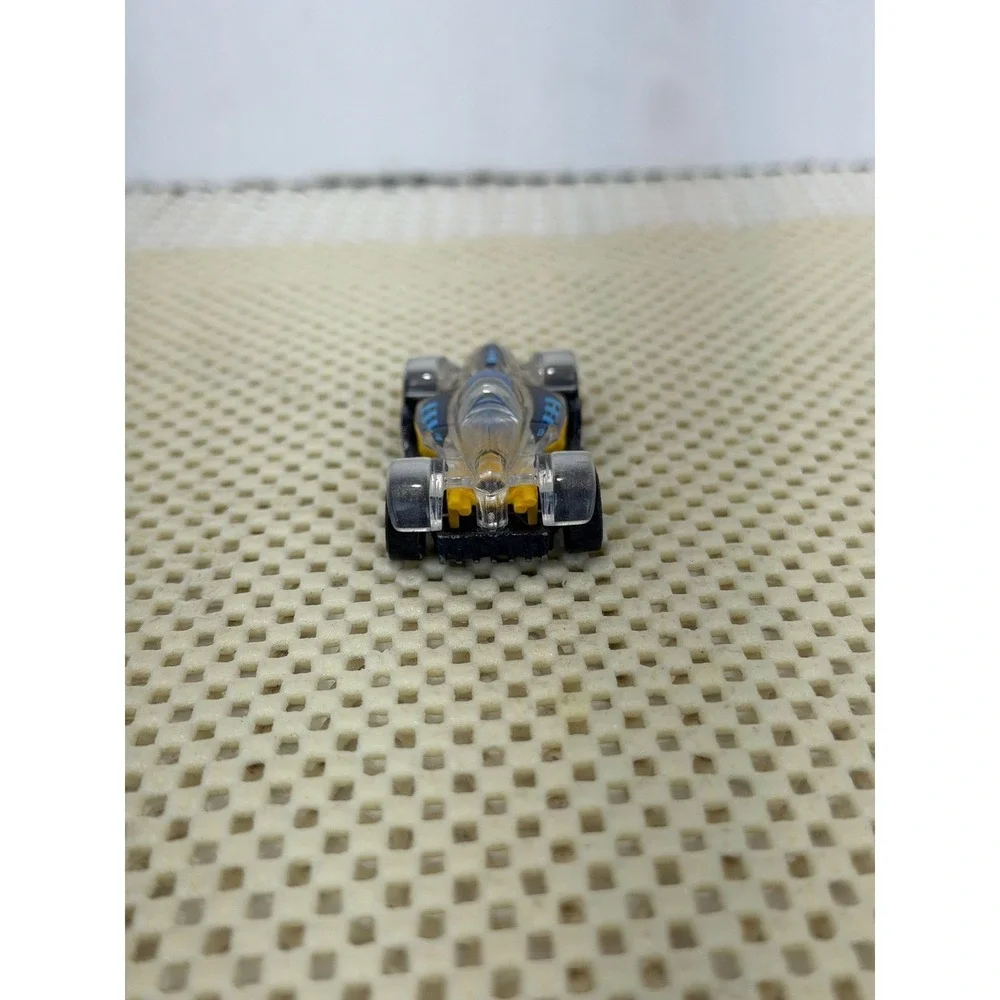 Hot Wheels Iridium X-Raycers Yellow Translucent‎ Die-Cast Race Car J02 Thailand